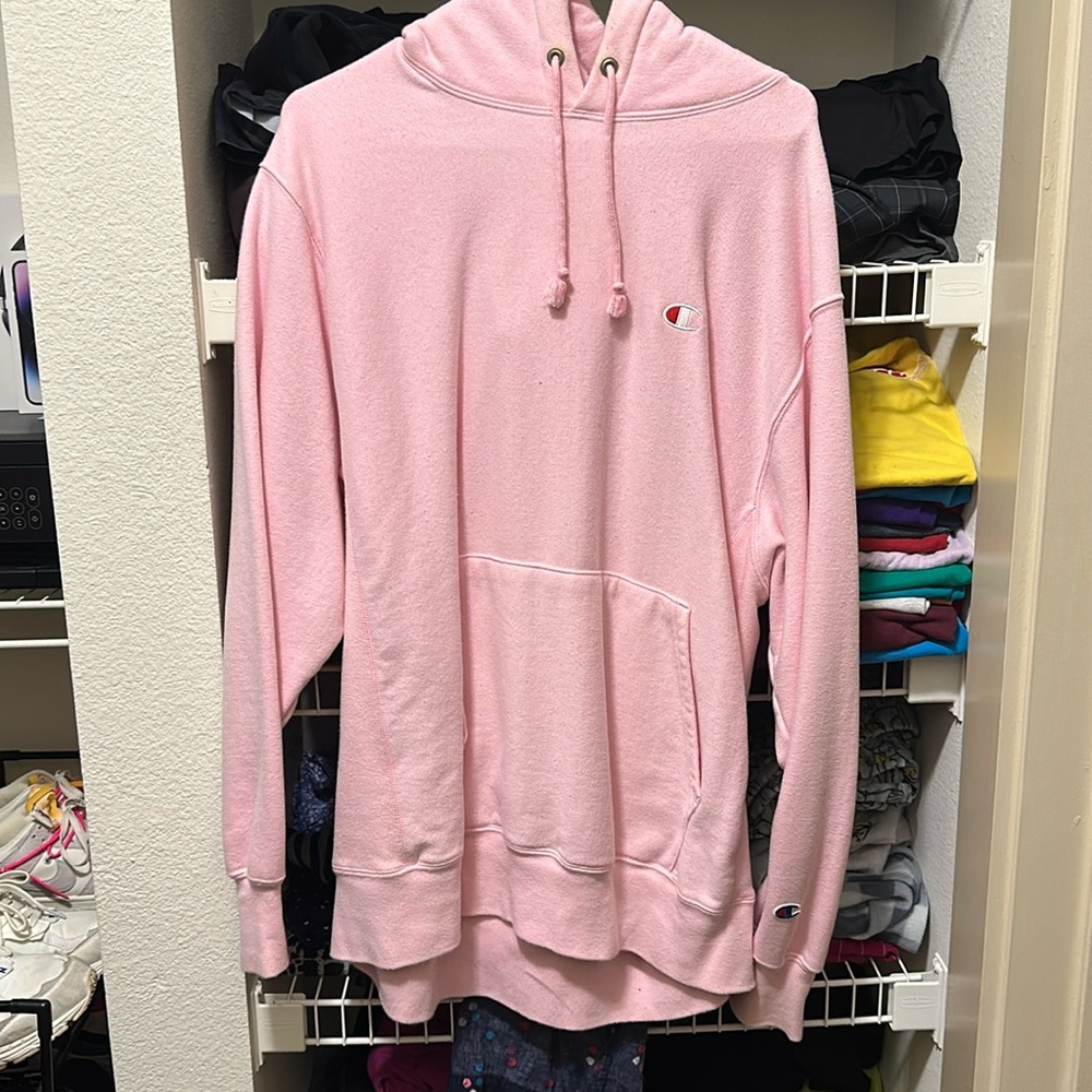 Pink Champion Hoodie